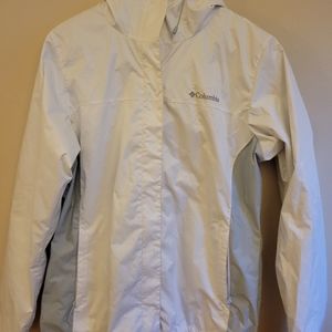 White Columbia Rain Jacket